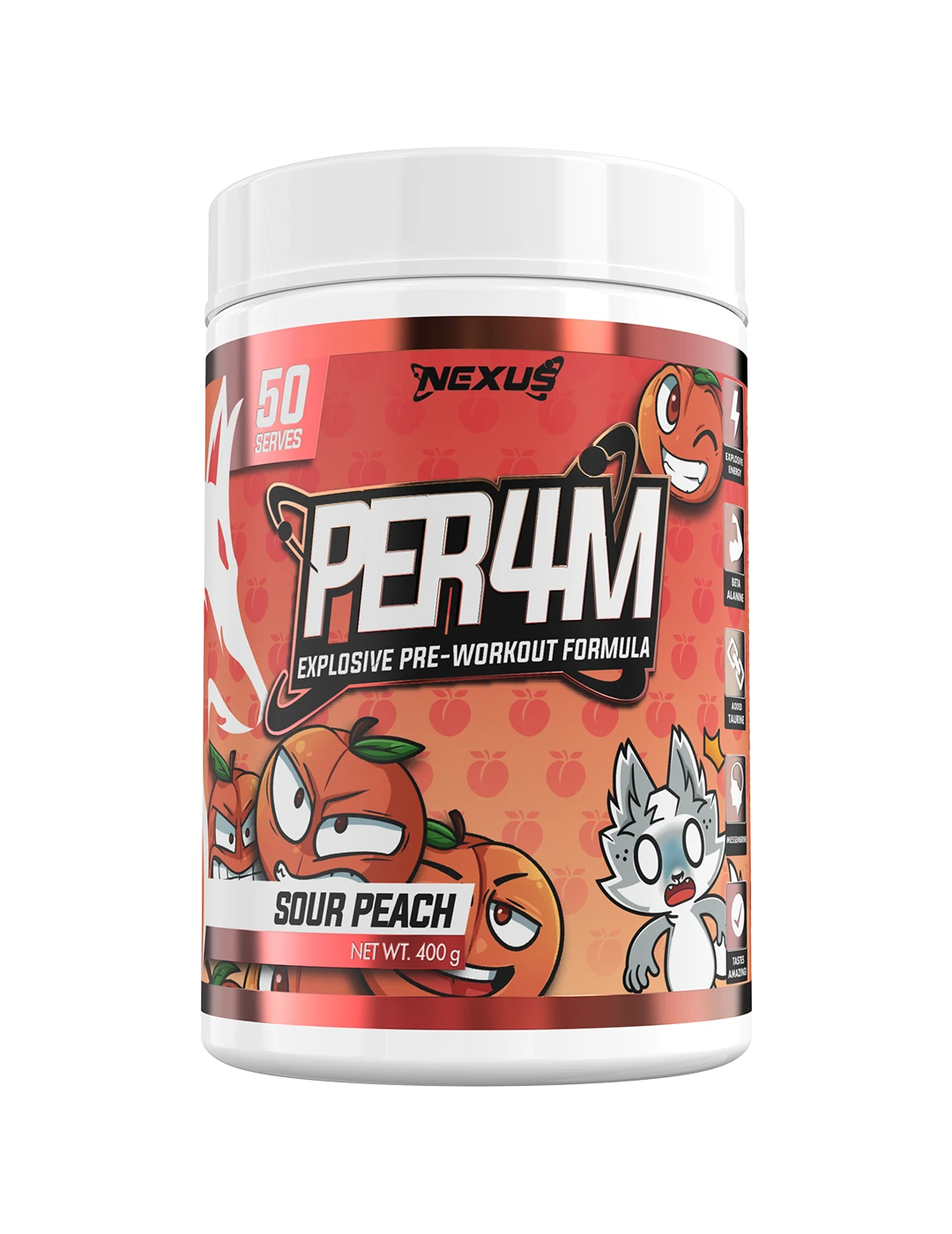 Nexus PER4M Pre-Workout + Free Shaker