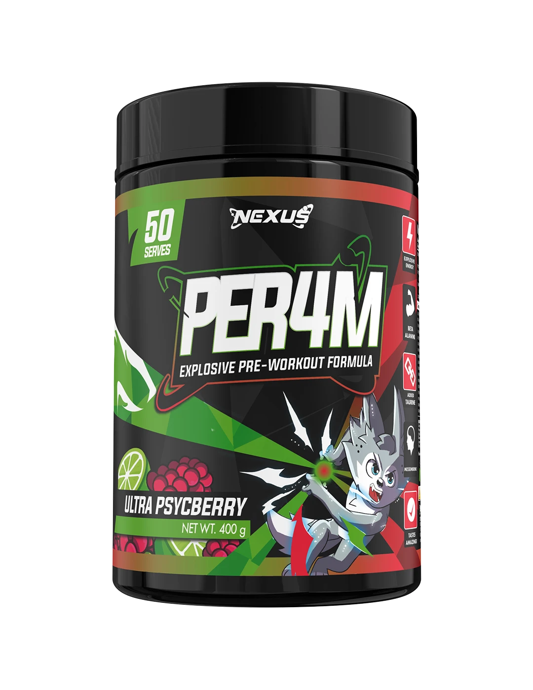 Nexus PER4M Pre-Workout + Free Shaker