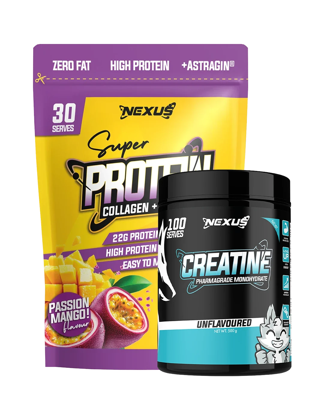 Nexus Super Protein Water + Creatine