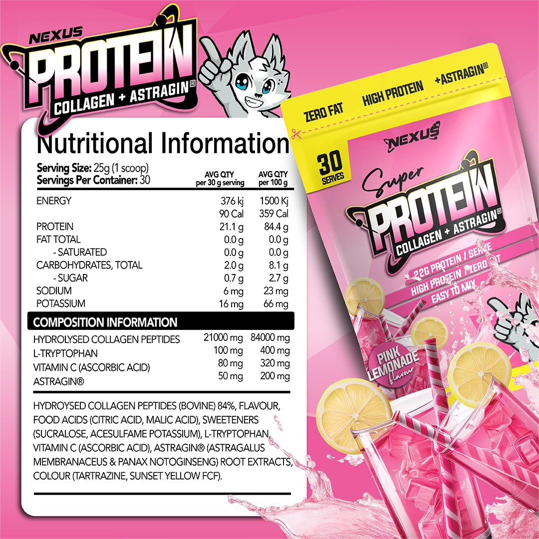 Nexus Super Protein Water + Free Nexus PER4M Pre-Workout