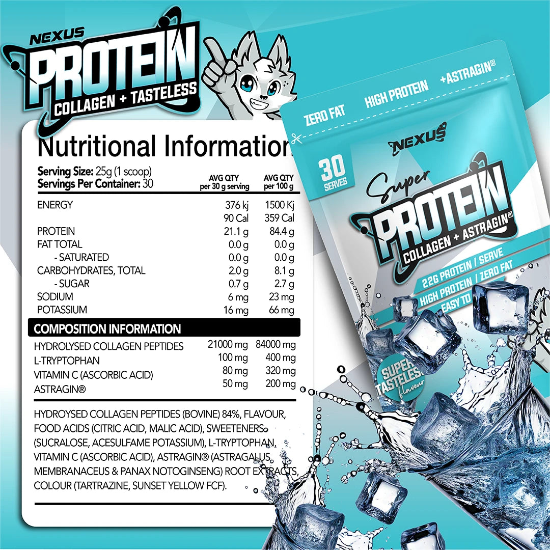 Nexus Super Protein Water + Free Nexus PER4M Pre-Workout