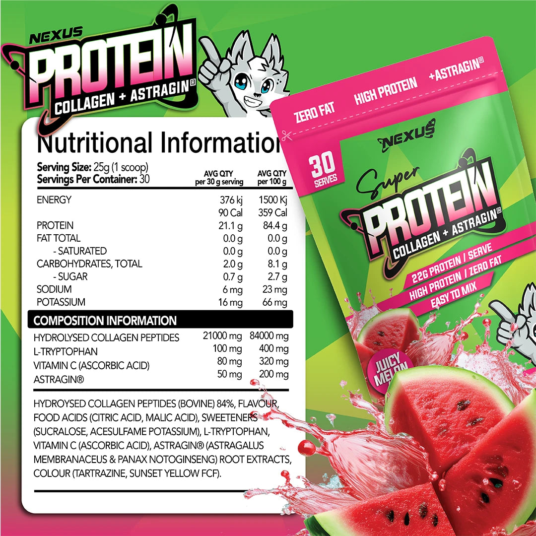 Nexus Super Protein Water + Free Nexus PER4M Pre-Workout