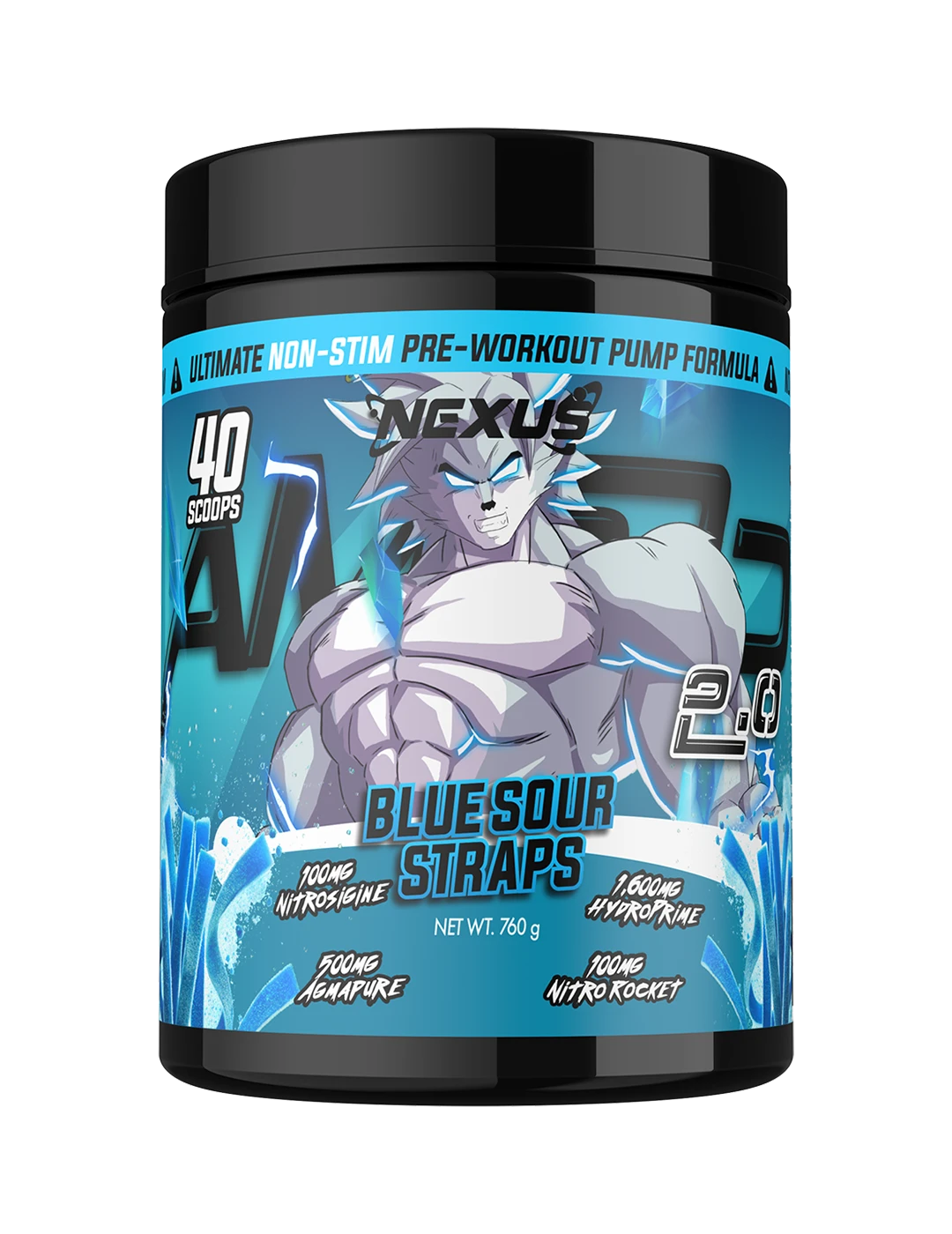 Nexus AMP3D 2.0 Non-Stim Pre-Workout