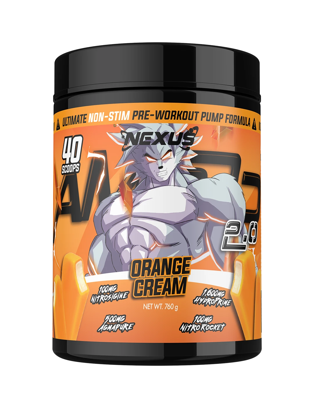 Nexus AMP3D 2.0 Non-Stim Pre-Workout