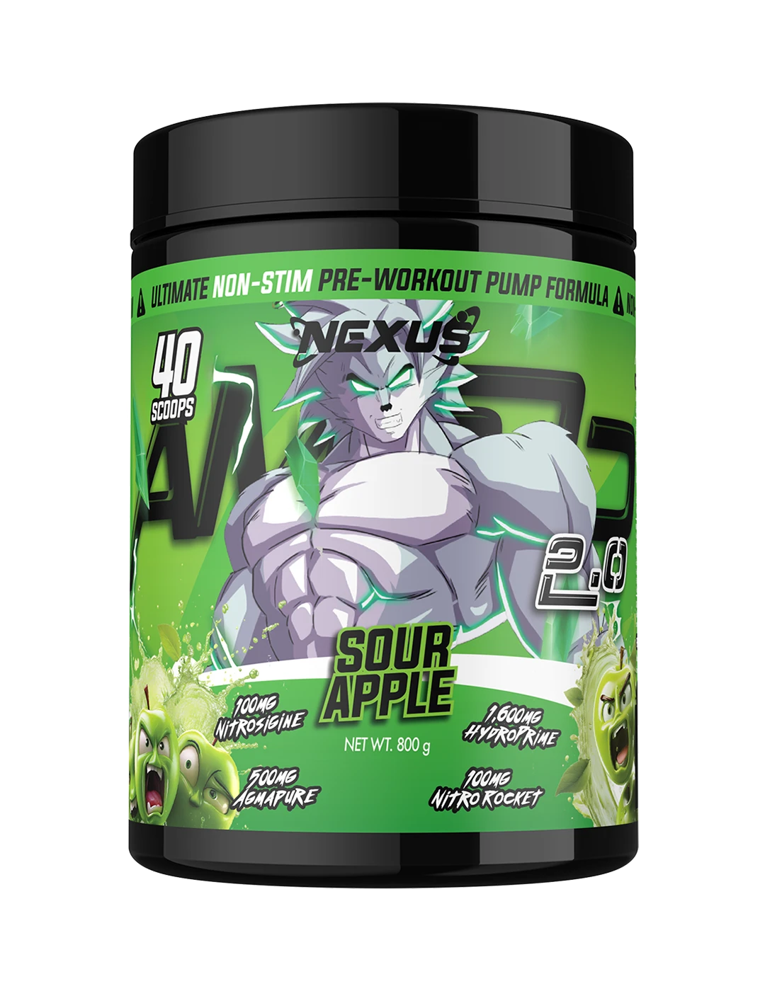 Nexus AMP3D 2.0 Non-Stim Pre-Workout