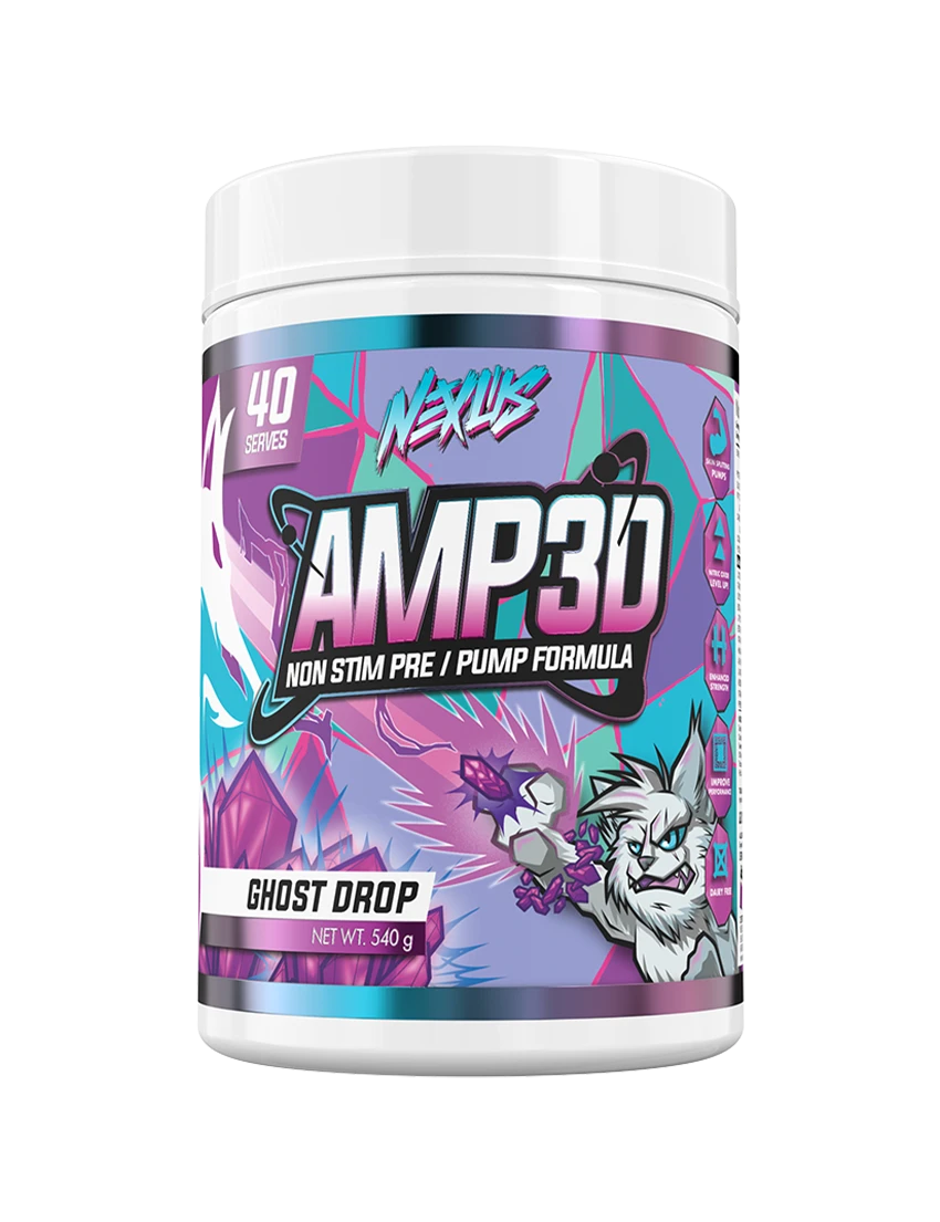 Nexus Sports Nutrition AMP3D Non-Stim Pre-Workout