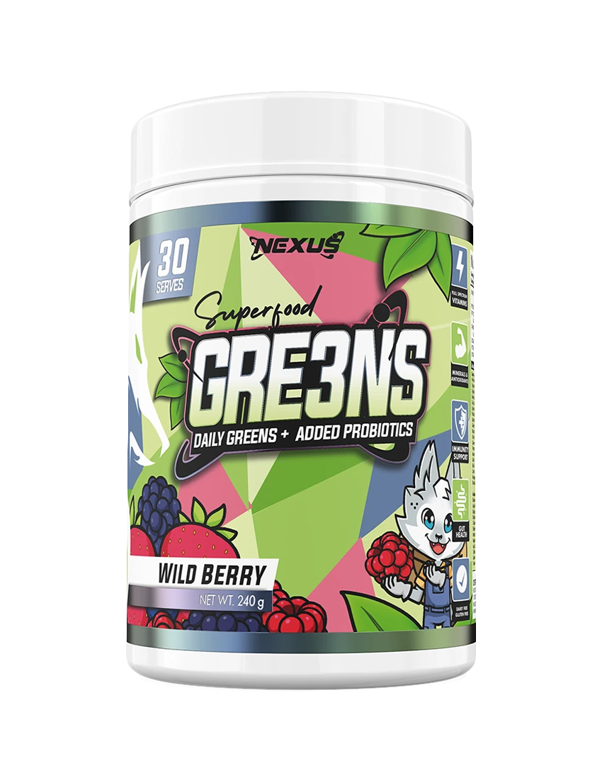Nexus GRE3NS Daily Greens + Probiotics