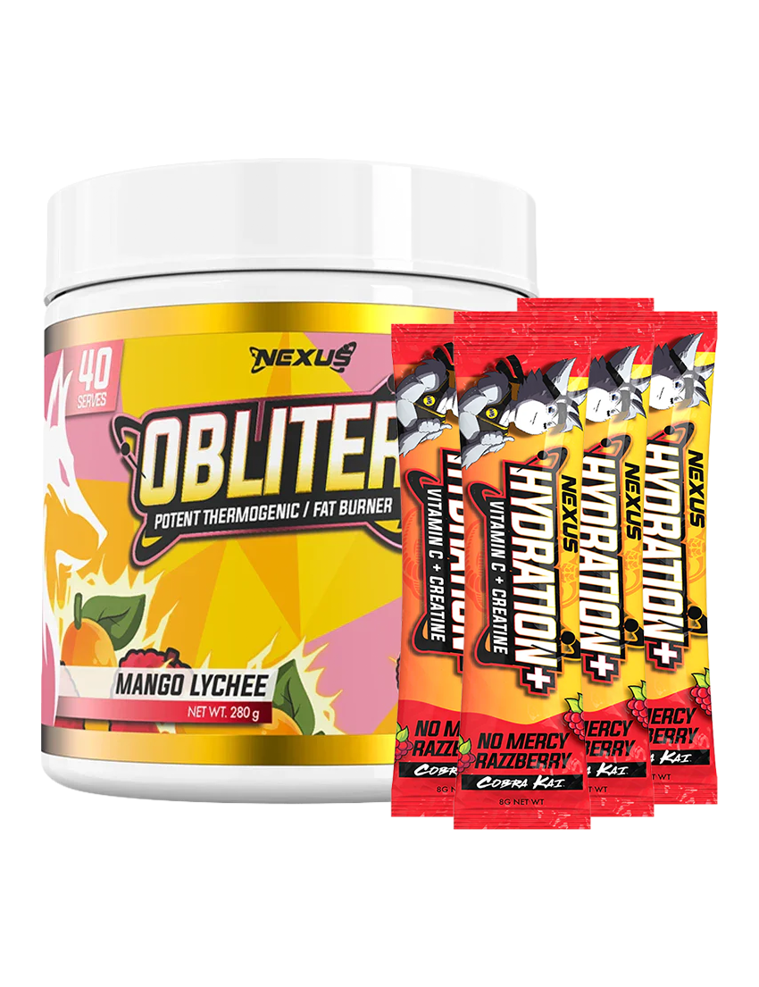 Nexus ObliterX Fat Burner + Free Hydration+