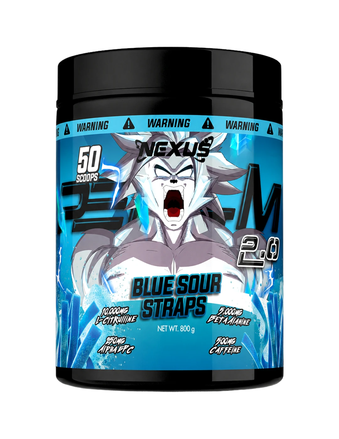 Nexus PER4M 2.0 Pre-Workout Blue Sour Straps – Nexus Sports Nutrition | ASN