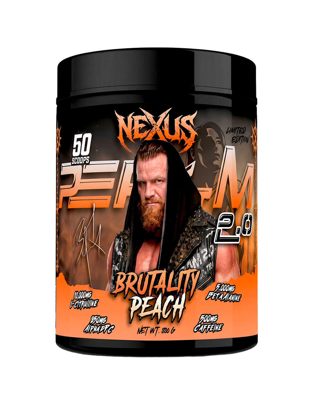Nexus PER4M 2.0 Pre-Workout Brutality Peach – Nexus Sports Nutrition | ASN
