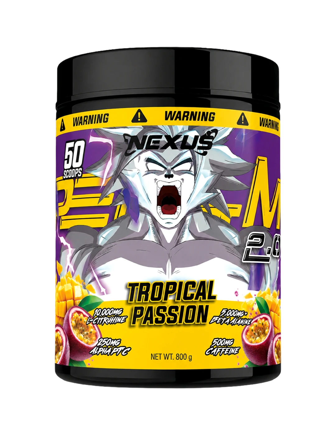 Nexus PER4M 2.0 Pre-Workout Tropical Passion – Nexus Sports Nutrition | ASN