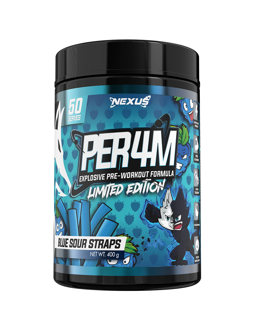 Nexus PER4M Pre-Workout + Free Protein Water RTDs