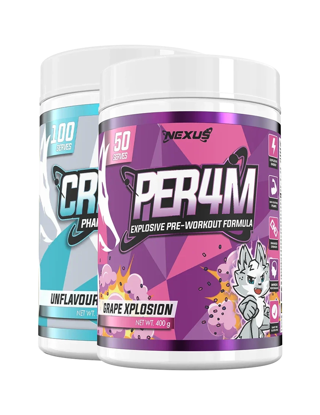 Nexus PER4M Pre-Workout + Creatine