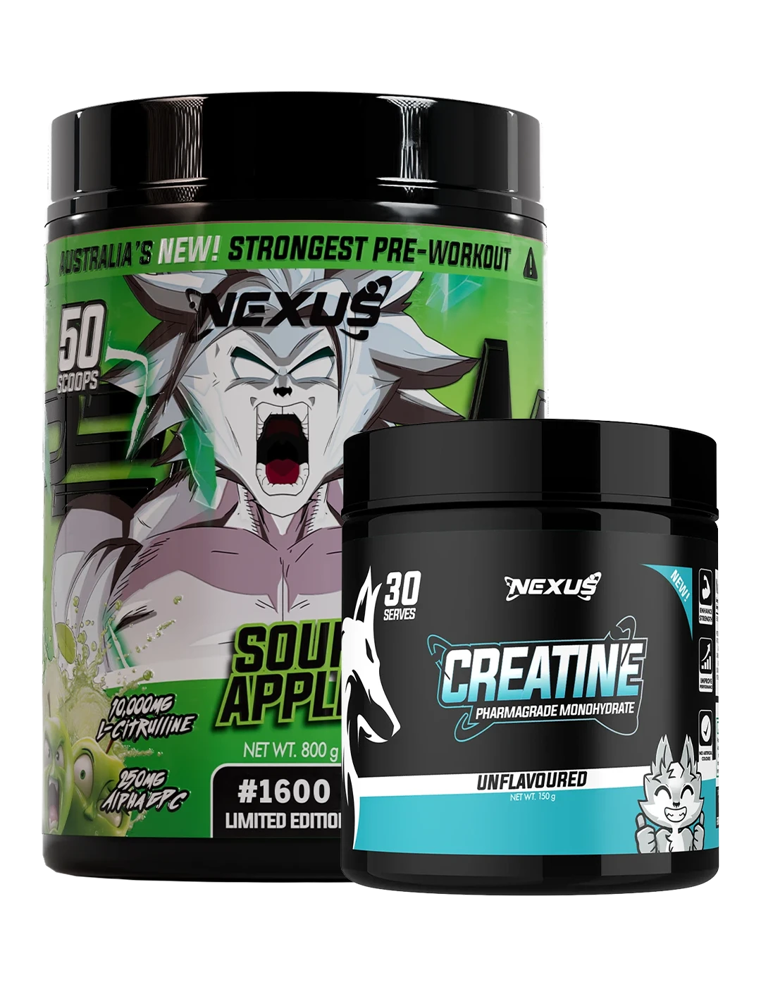 Nexus PER4M 2.0 Pre-Workout + Free Creatine