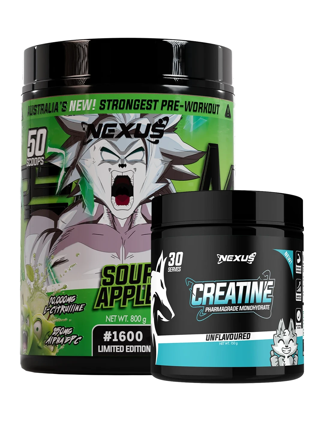 Nexus PER4M 2.0 Pre-Workout + Free Creatine