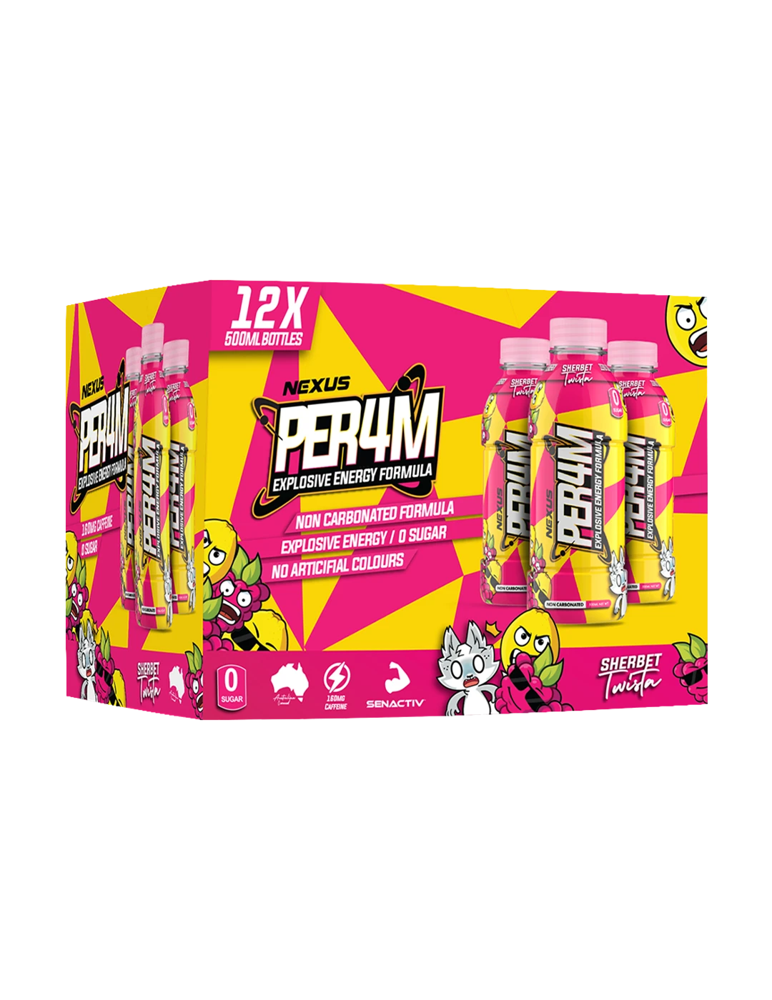 Nexus Per4m RTD 12 Pack Sherbet Twista | ASN