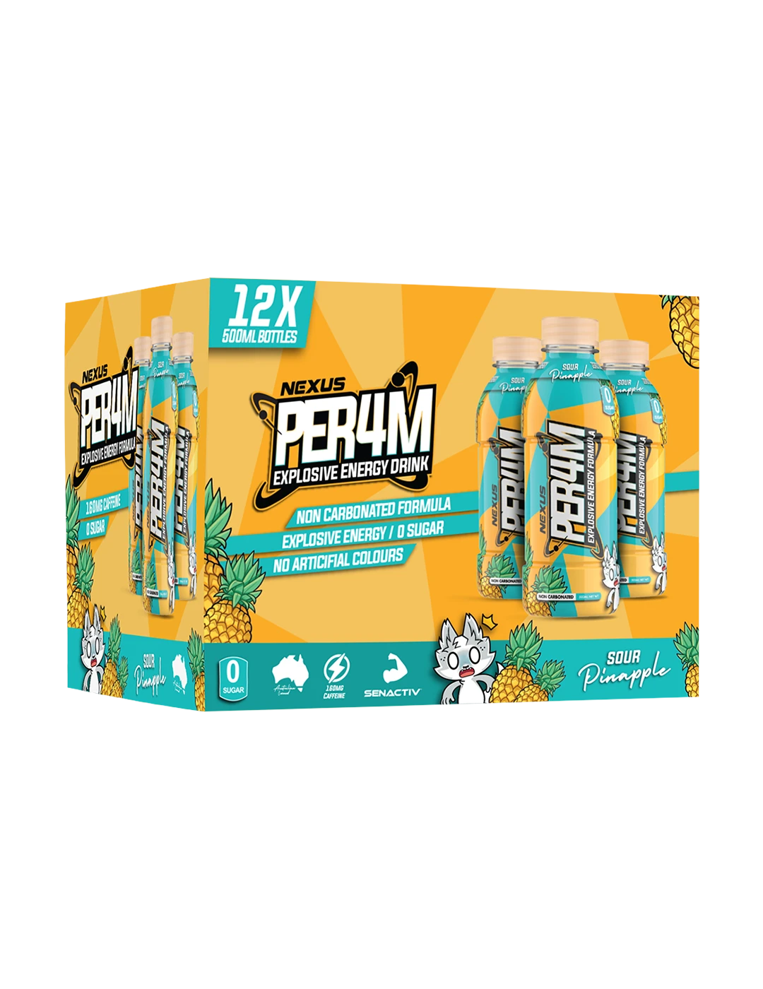 Nexus Per4m RTD 12 Pack Sour Pineapple | ASN