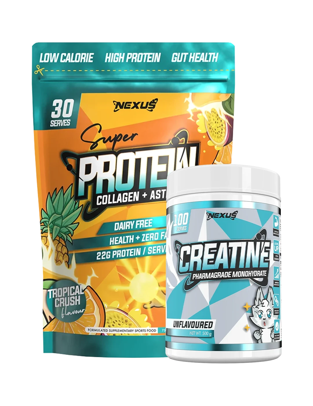 Nexus Super Protein Water + Creatine