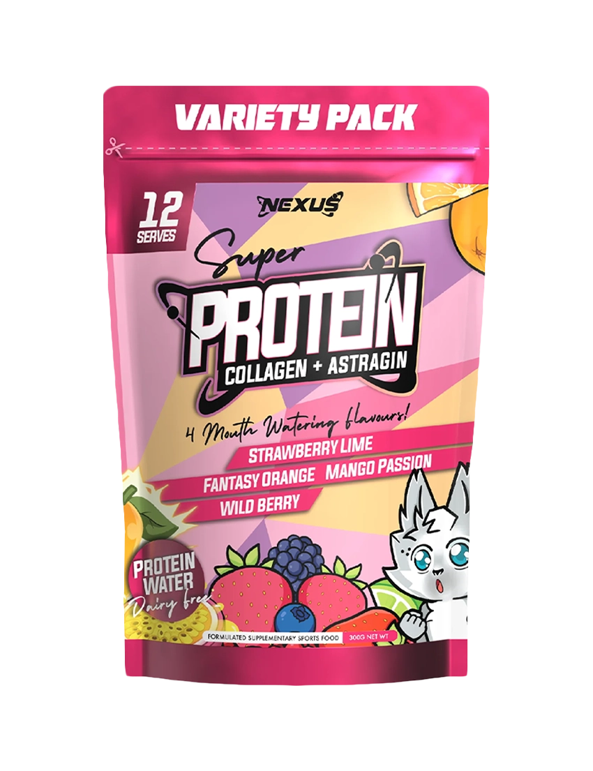Nexus Sports Nutrition Super Protein Water Variety Pack