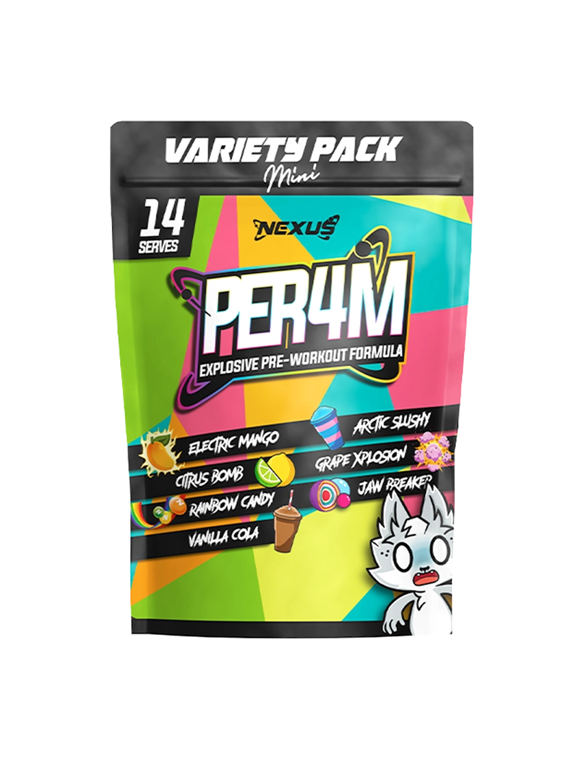 Nexus Sports Nutrition PER4M Variety Pack