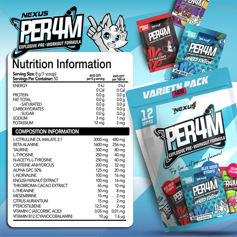 Nexus Variety Pack PER4 M | ASN