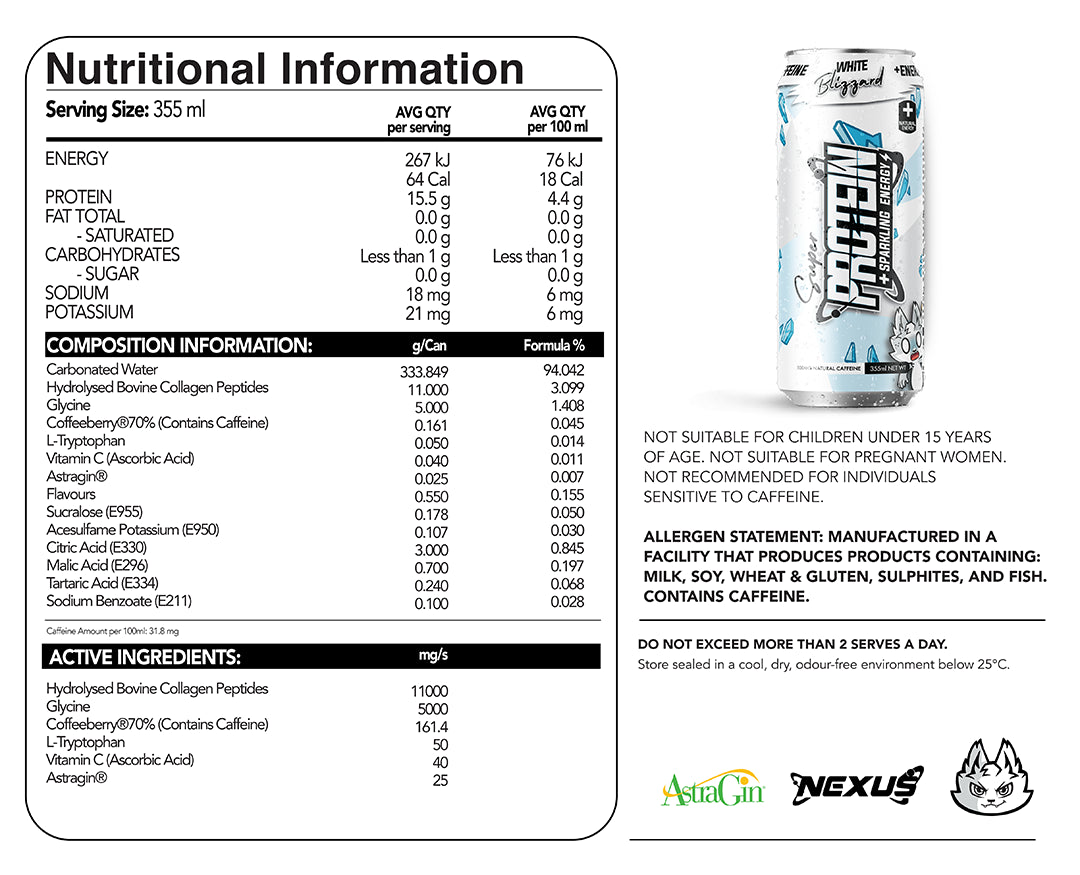 Nexus Super Protein Water Energy RTD