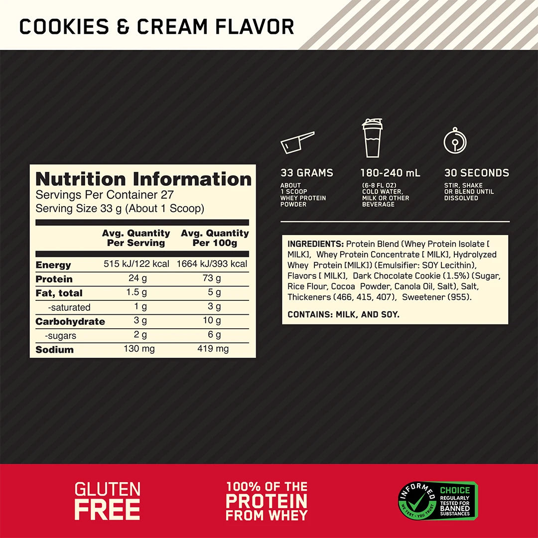 Optimum Nutrition Gold Standard 100% Whey