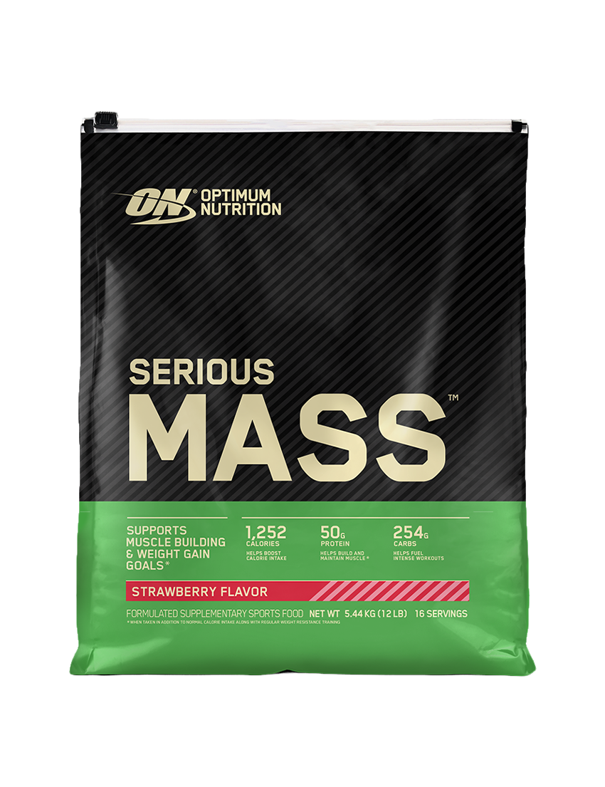 ON Serious Mass 12 LB Strawberry | ASN
