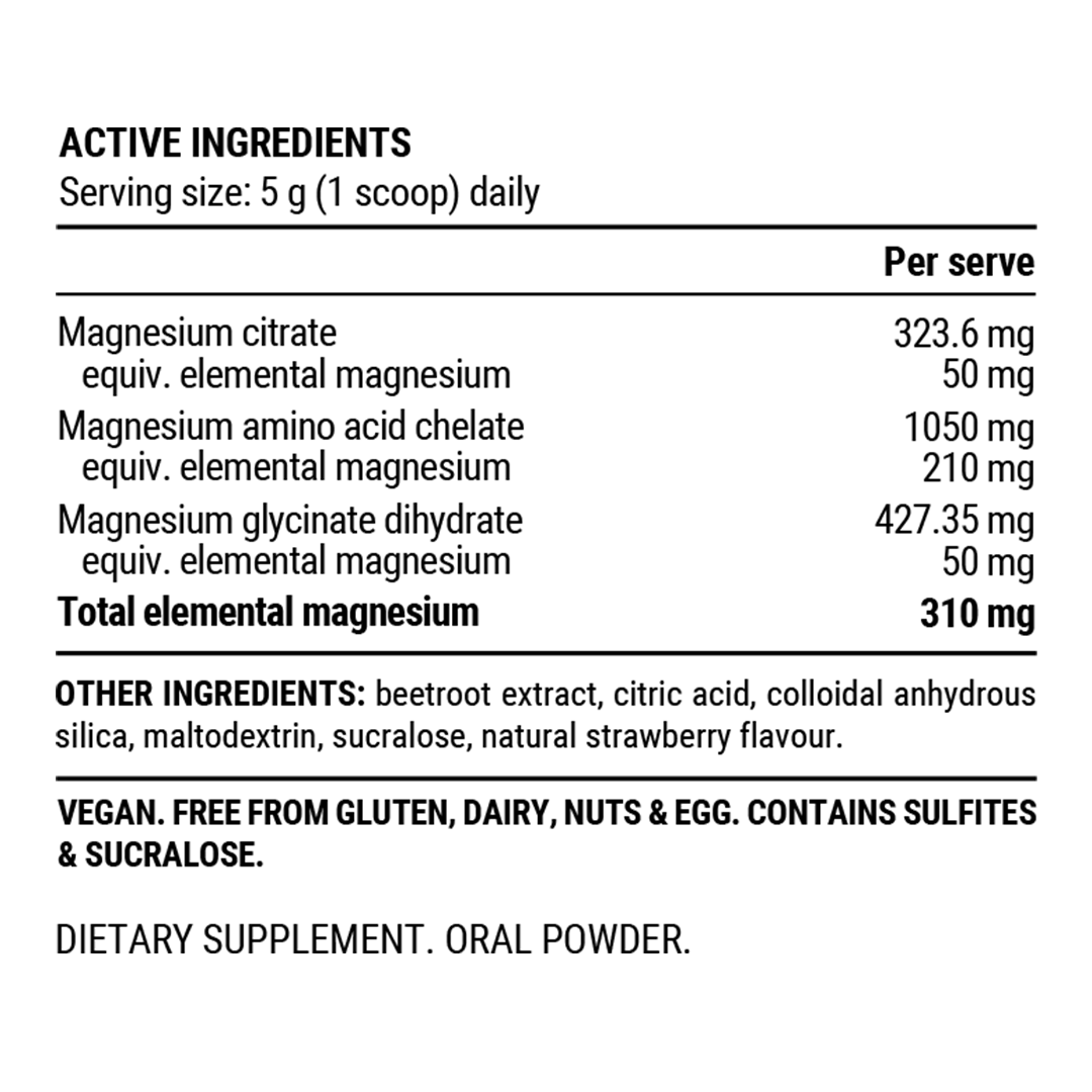 Pillar Performance Triple Magnesium Powder