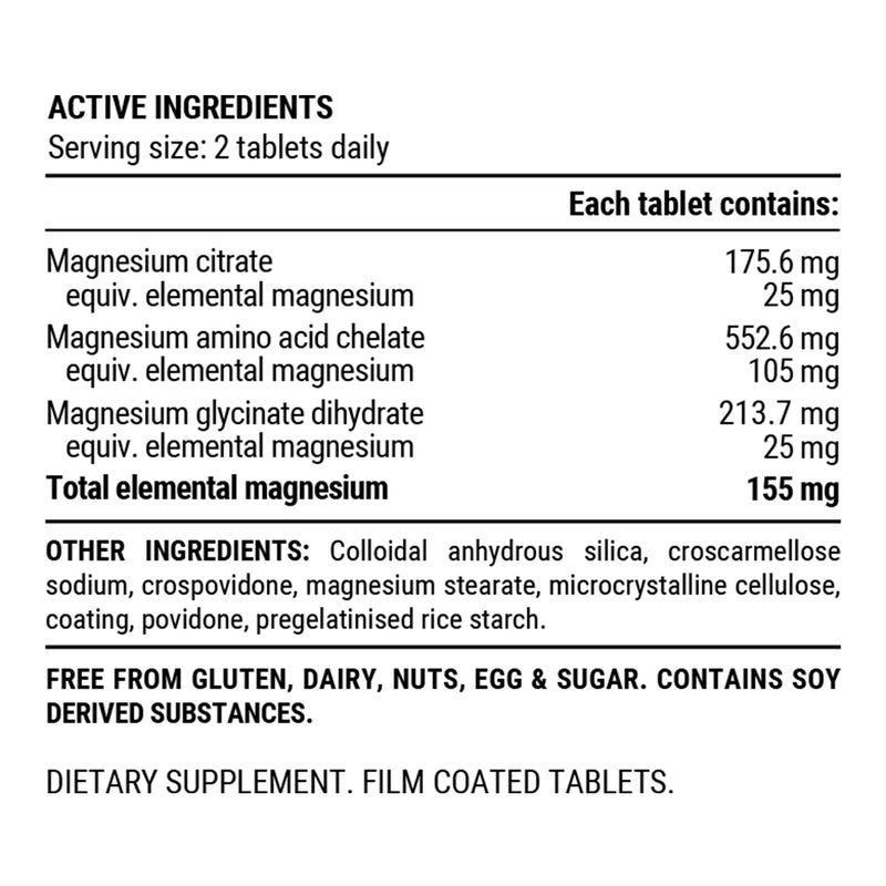 Pillar Triple Magnesium Tablets Sfp | ASN