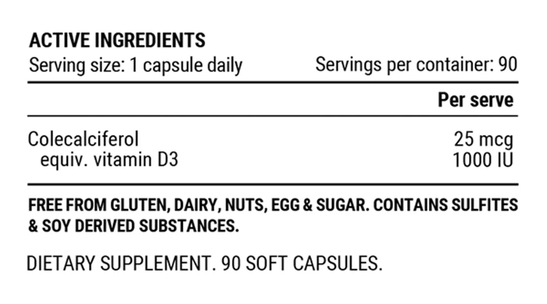 Pillar Performance Vitamin D3