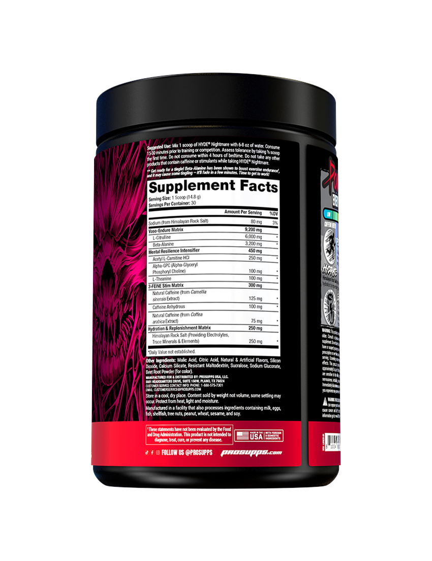 ProSupps HYDE Nightmare Pre-Workout