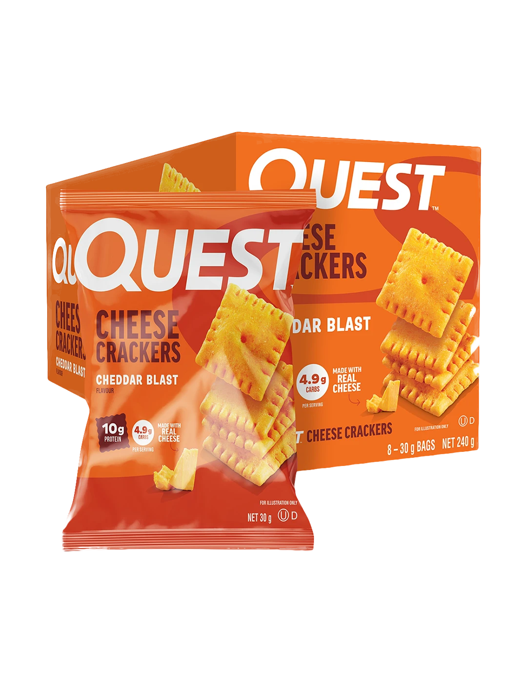 Quest Nutrition Cheese Crackers
