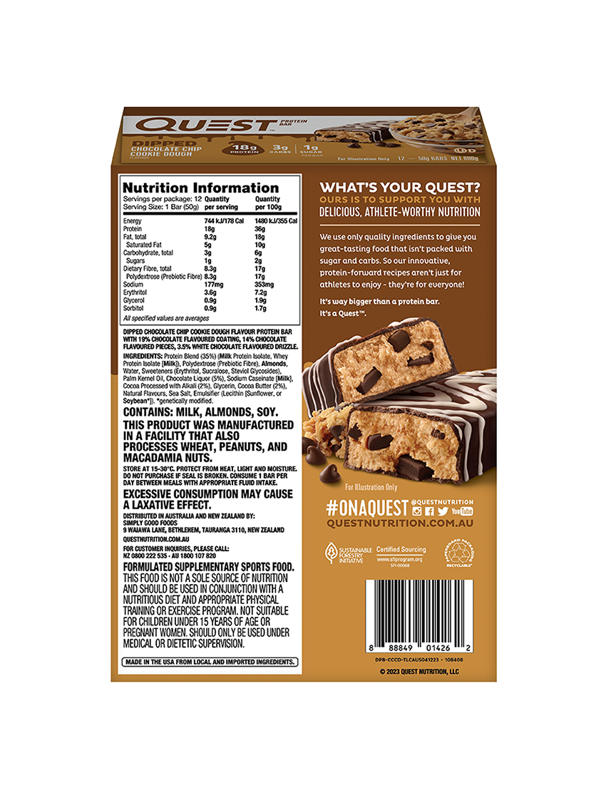 Quest Nutrition Dipped Protein Bars