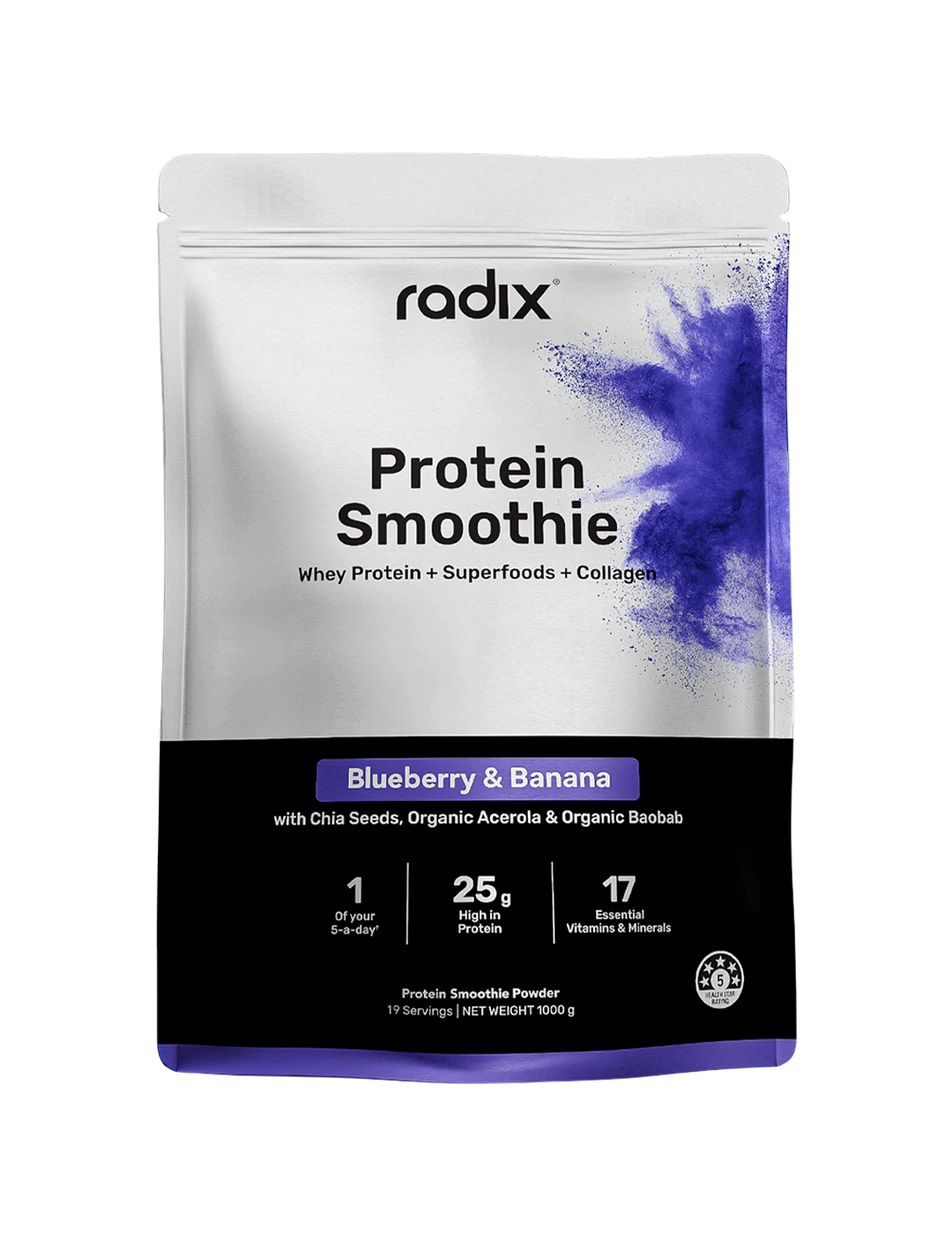 Radix Nutrition Whey Protein Smoothies