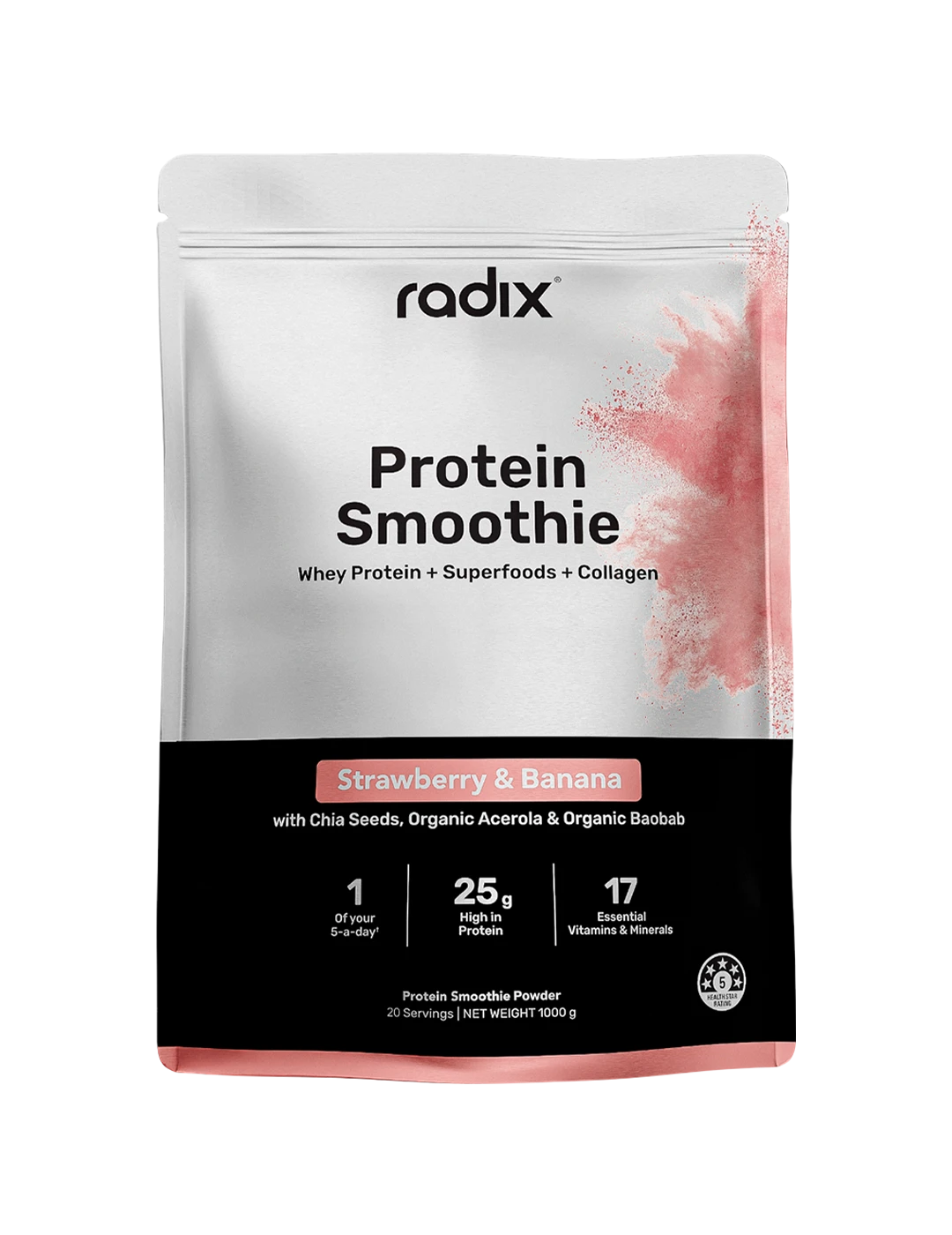 Radix Nutrition Whey Protein Smoothies