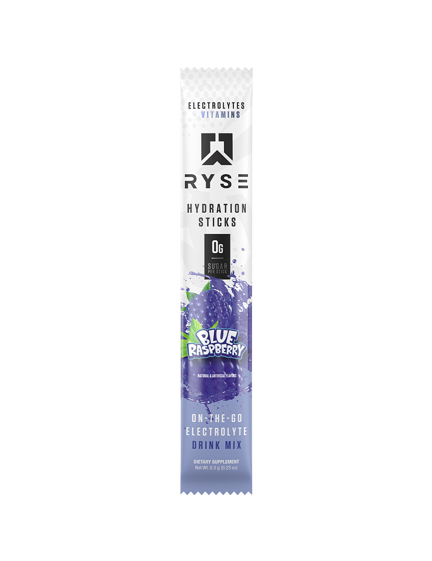 RYSE Hydration Sticks On-The-Go Electrolyte Drink