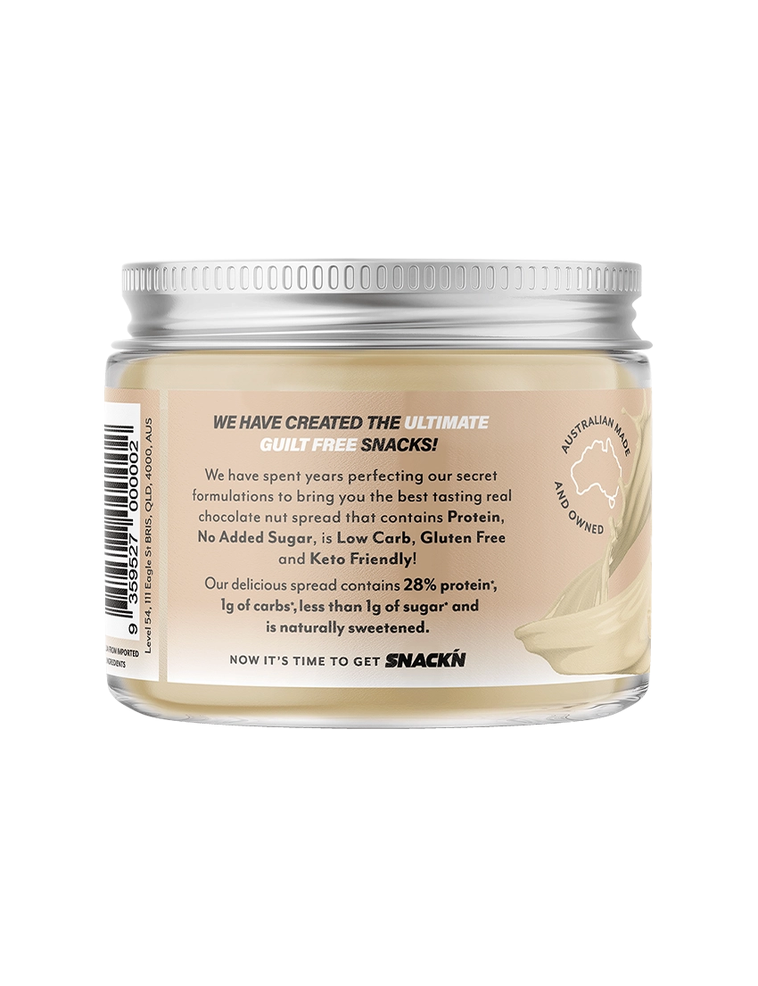 Snackn White Choc Protein Spread