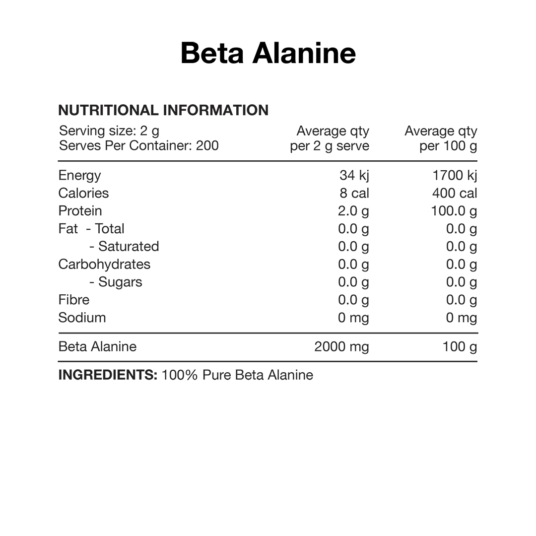 Switch Nutrition Perform 100% Pure Beta-Alanine