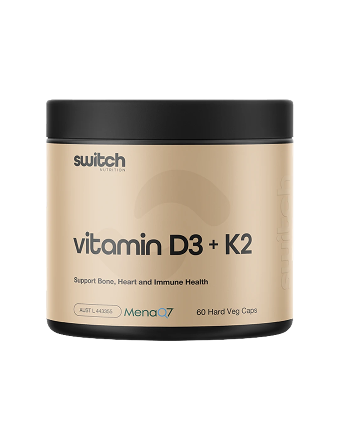 Switch Nutrition Vitamin D3 + K2