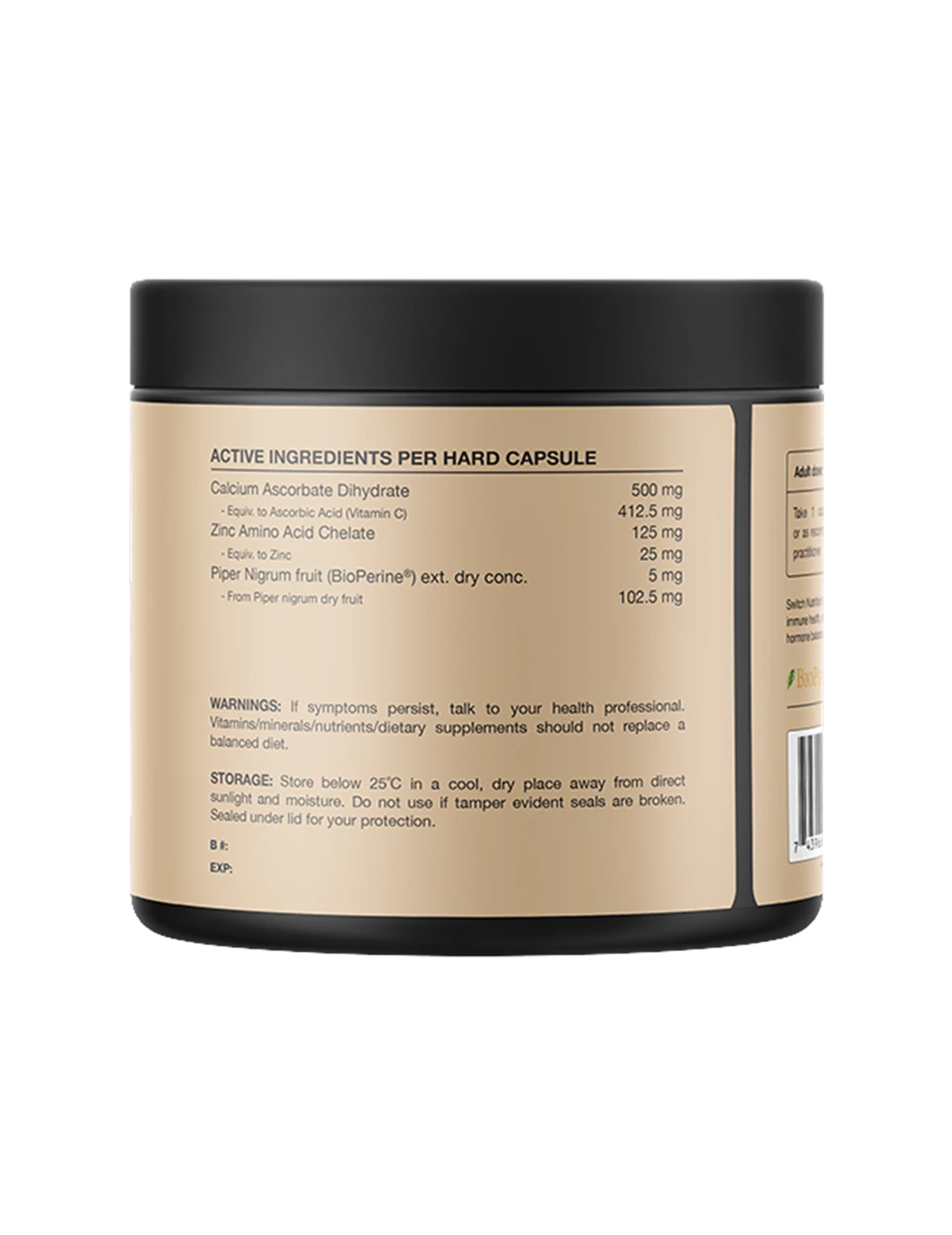 Switch Nutrition Zinc + Vitamin C
