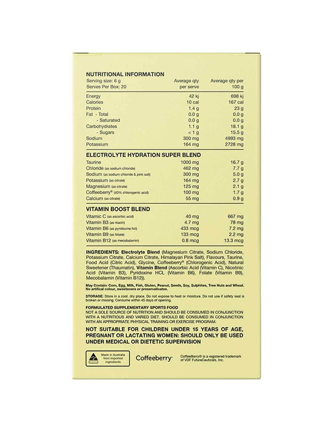 Switch Nutrition Hydrate Electrolytes