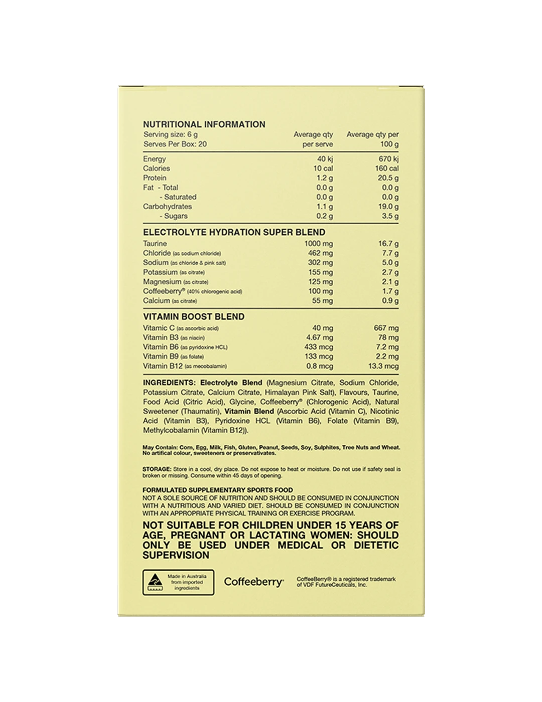 Switch Nutrition Hydrate Electrolytes