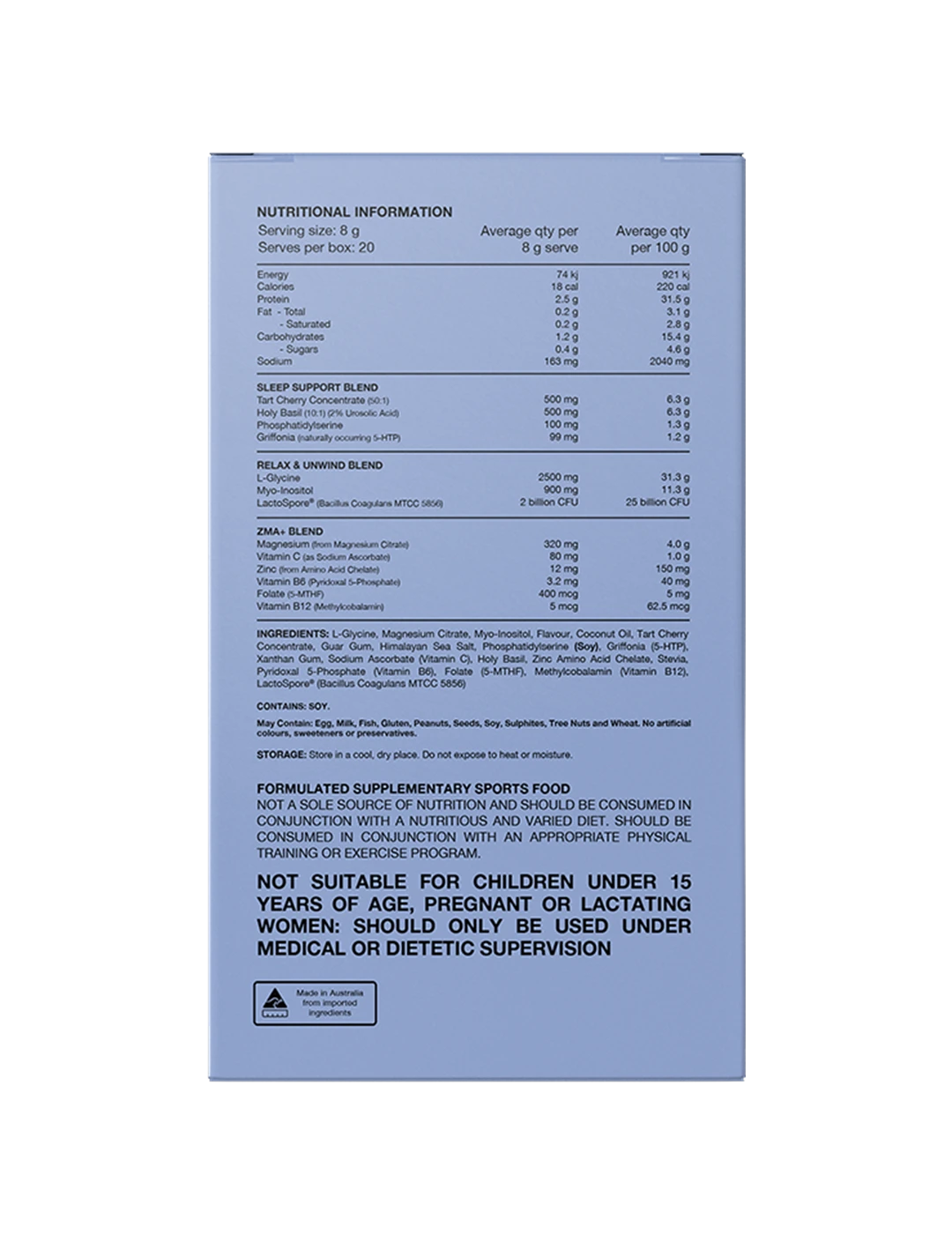 Switch Nutrition Sleep