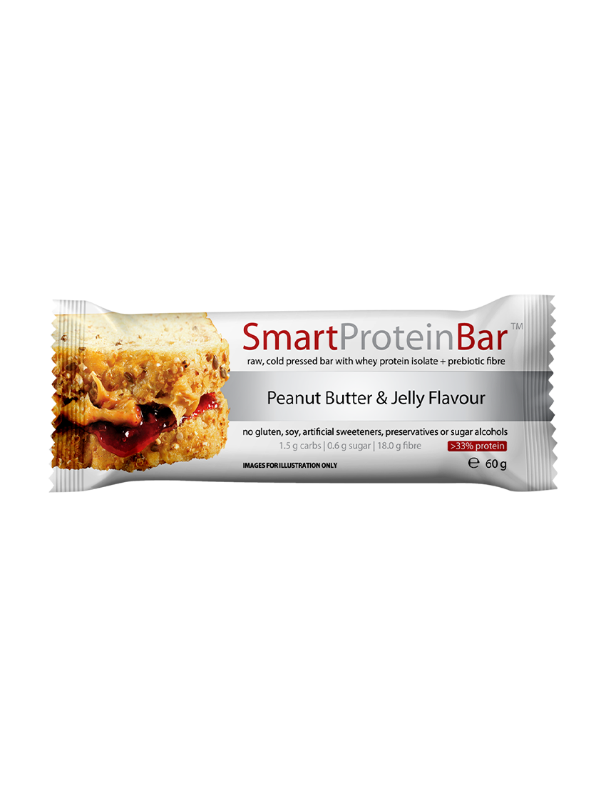 Smart Protein Bar 60g Peanut Butter Jelly | ASN