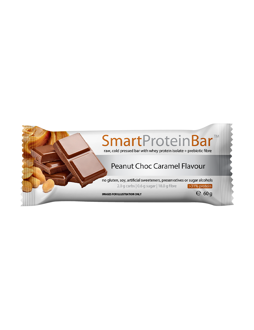 Smart Protein Bar 60g Peanut Choc Caramel | ASN