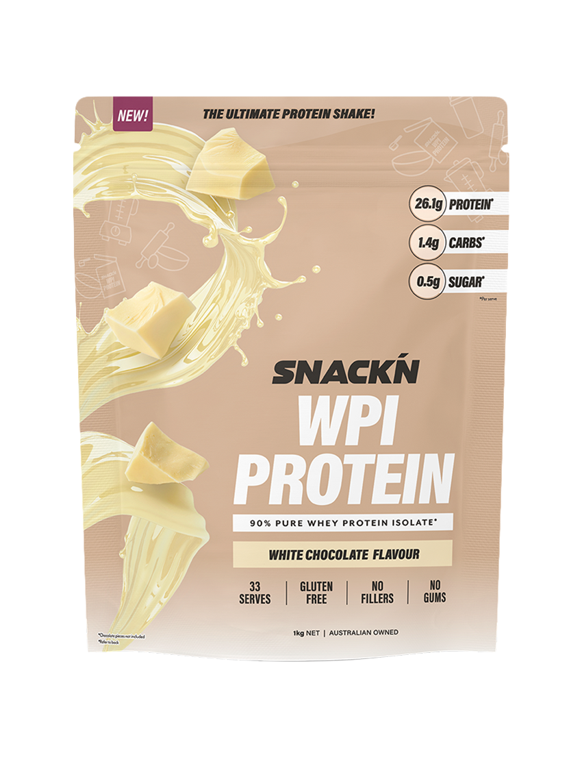 Snackn Whey Protein Isolate 1kg: 2 for $119