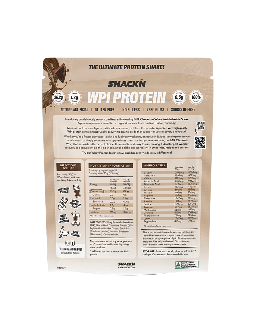 Snackn Whey Protein Isolate