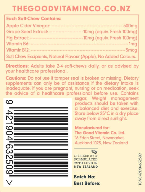 The Good Vitamin Co. Good Apple Cider Vinegar