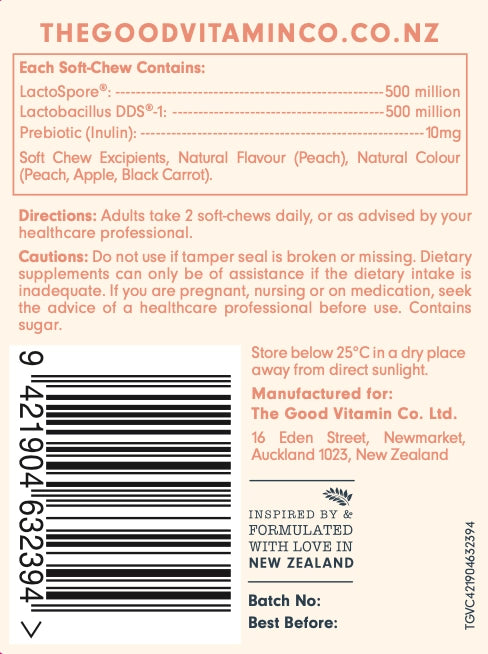 The Good Vitamin Co. Good Probiotics